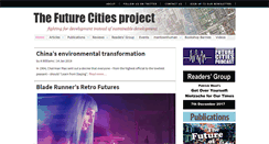 Desktop Screenshot of futurecities.org.uk